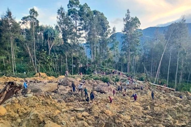 Lở đất nghiêm trọng làm hàng trăm người thiệt mạng tại Papua New Guinea- Ảnh 2.