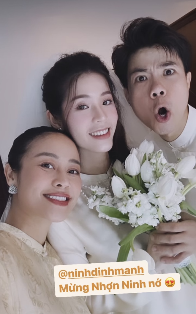 Đinh Mạnh Ninh tổ chức đám cưới tại Bắc Giang: Cô dâu lộ diện rạng rỡ, MC Phí Linh và bạn bè thân thiết tham dự- Ảnh 1.