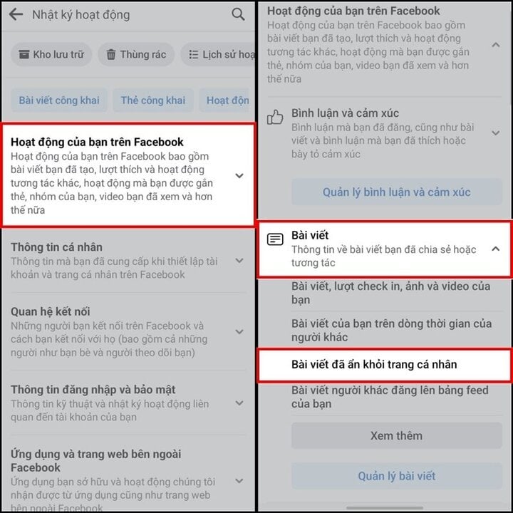 Cách khôi phục bài đăng bị ẩn trên Facebook hiệu quả- Ảnh 2.