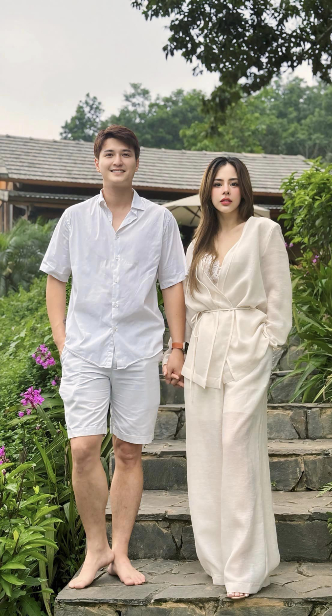 Lộ cảnh Huỳnh Anh và Bạch Lan Phương đi thử đồ cưới: Nam thần VFC cực bảnh, visual vợ hơn 6 tuổi gây tò mò- Ảnh 7.