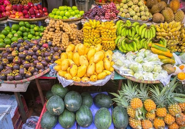 Hoa quả Thái Lan giá rẻ tràn ngập thị trường Việt- Ảnh 1.