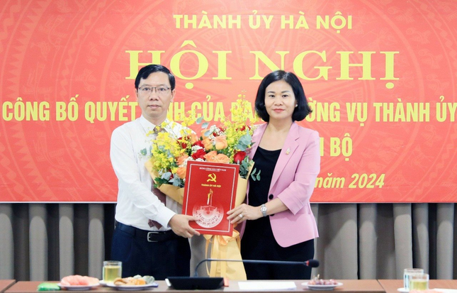 Ông Nguyễn Hoàng Sơn giữ chức Phó Trưởng ban Tuyên giáo Thành uỷ Hà Nội- Ảnh 1.