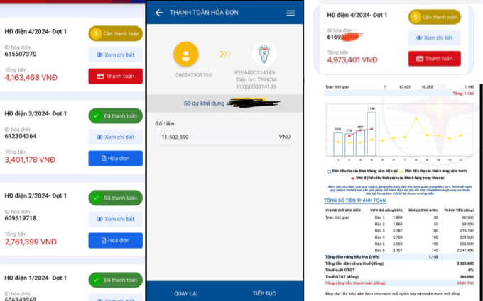 Cư dân mạng than trời vì tiền điện tăng gấp đôi gấp ba tháng trước, có người lên đến cả chục triệu đồng- Ảnh 1.
