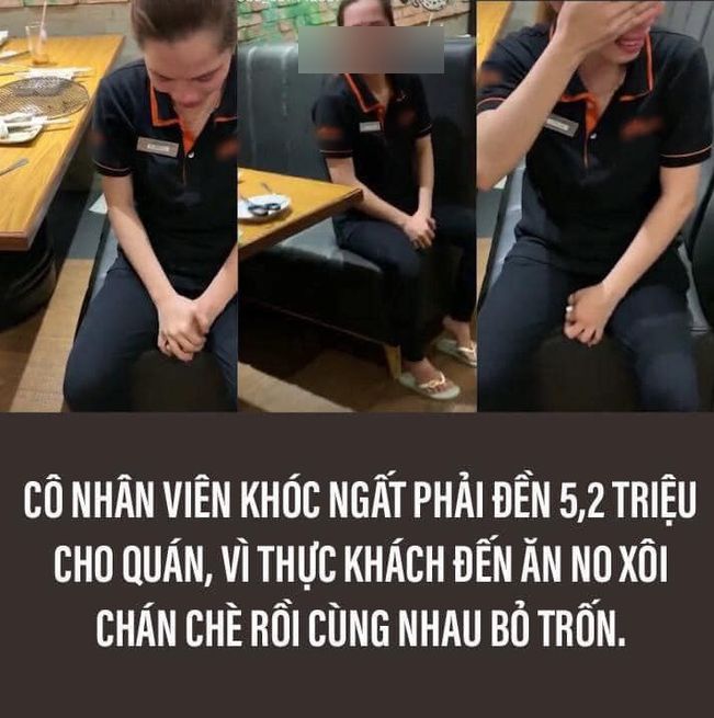 Nhân viên hàng quán khốn đốn vì những thực khách 