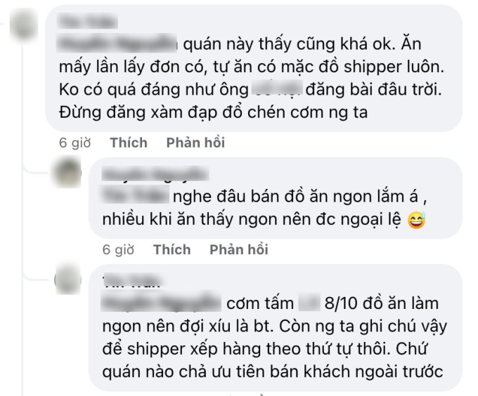 Xuất hiện quán ăn dán hẳn thông báo 