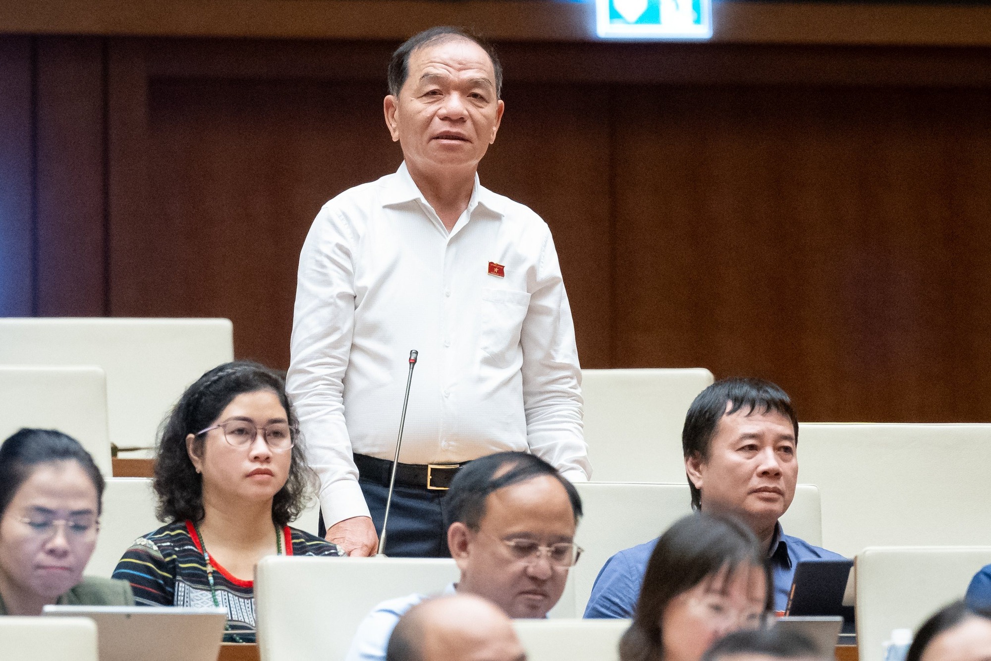 Đại biểu Quốc hội Lê Thanh Vân (đoàn Cà Mau) đề nghị chọn chuyên đề giám sát tối cao về nguồn nhân lực bởi đây là gốc rễ của mọi vấn đềẢnh: Lâm Hiển
