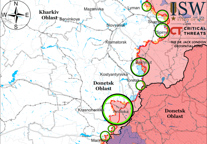 Chasov Yar - cánh cửa giúp Nga giành quyền quyết định ở vùng Donetsk- Ảnh 2.