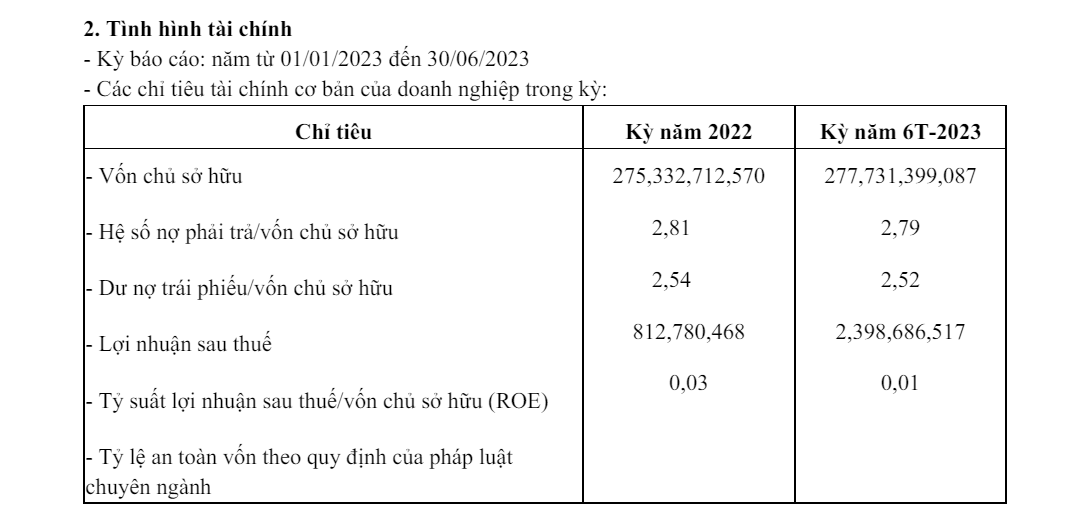 Một doanh nghiệp thuộc hệ sinh thái Phúc Khang Group báo lãi chỉ gần 2,4 tỷ đồng nửa đầu năm 2023- Ảnh 1.