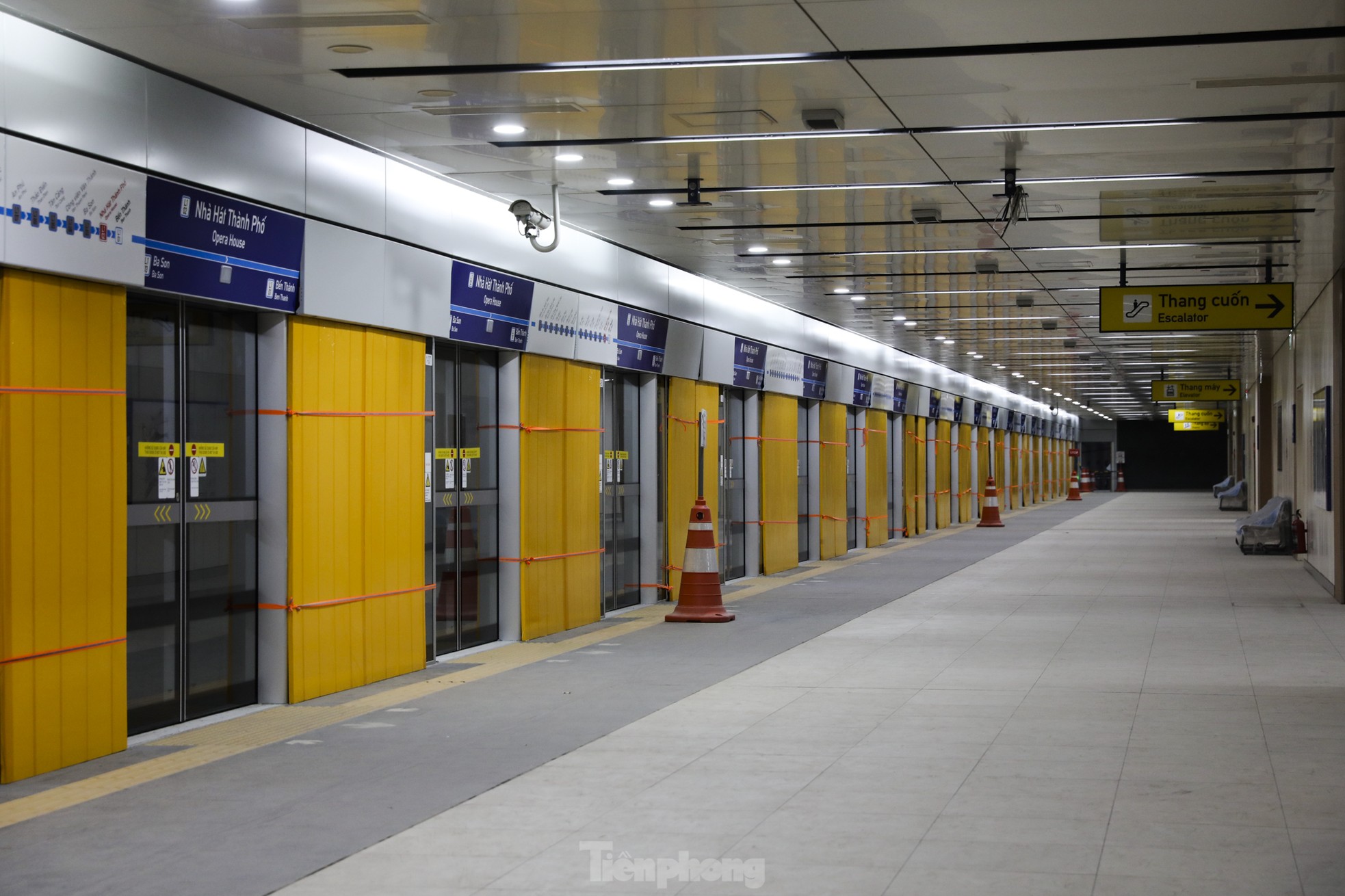 Cận cảnh 2 ga ngầm siêu hiện đại thuộc tuyến Metro số 1- Ảnh 19.