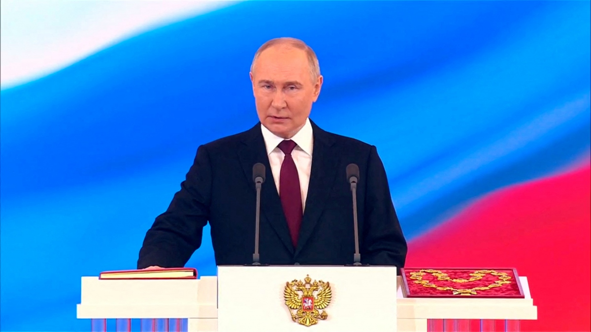 Ông Putin tuyên thệ nhậm chức Tổng thống Nga nhiệm kỳ 5- Ảnh 1.