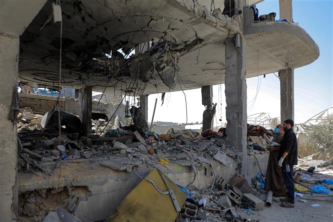 Thảm họa đang rình rập ở Rafah khi giao tranh bắt đầu nổ ra- Ảnh 2.