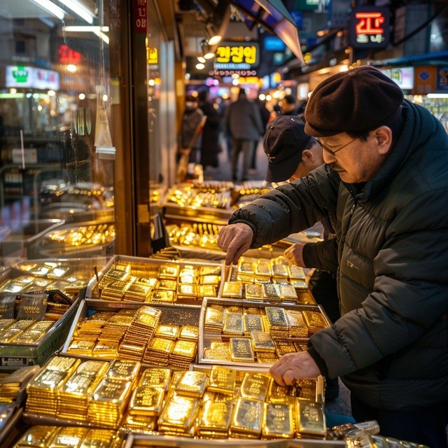 Đến lượt Hàn Quốc bán vàng như mớ rau trong siêu thị tiện lợi và máy tự động: Nhu cầu tăng cao nhất 20 năm qua vì lạm phát và đồng tiền mất giá- Ảnh 1.