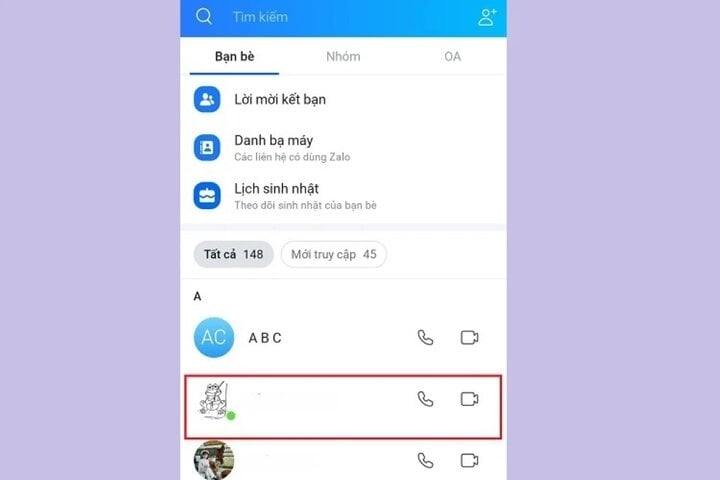 Hướng dẫn cách đánh dấu bạn thân trên Zalo- Ảnh 3.