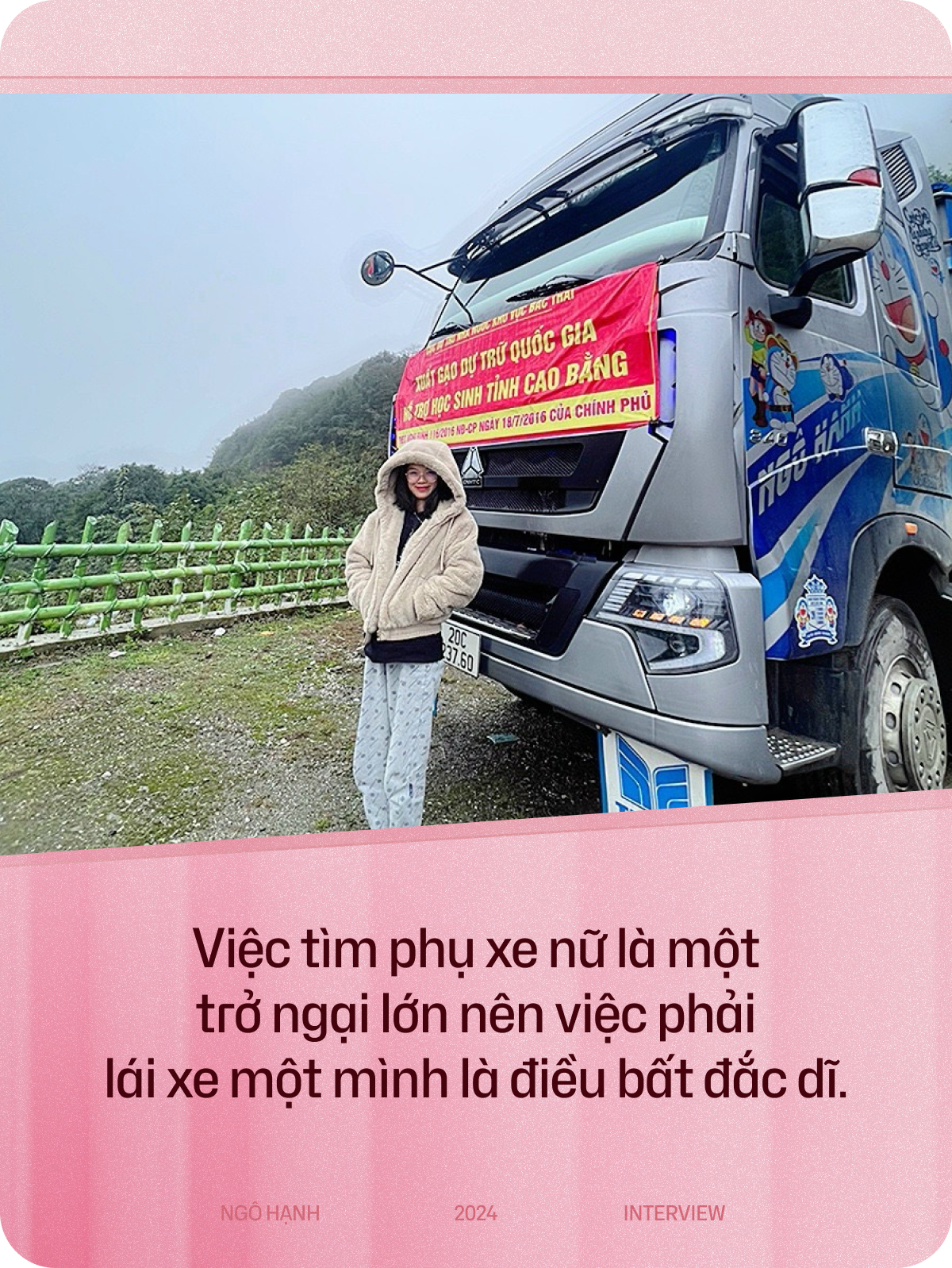 Nữ tài xế Gen Z Thái Nguyên nặng 38kg lái xe tải 30 tấn khắp miền Bắc: Thời gian mình ở trên xe còn nhiều hơn ở nhà- Ảnh 8.