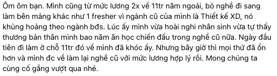 30 tuổi lương từ 40 triệu giảm đột ngột xuống còn 15 triệu: Thấy thương thân bao năm học hành, 