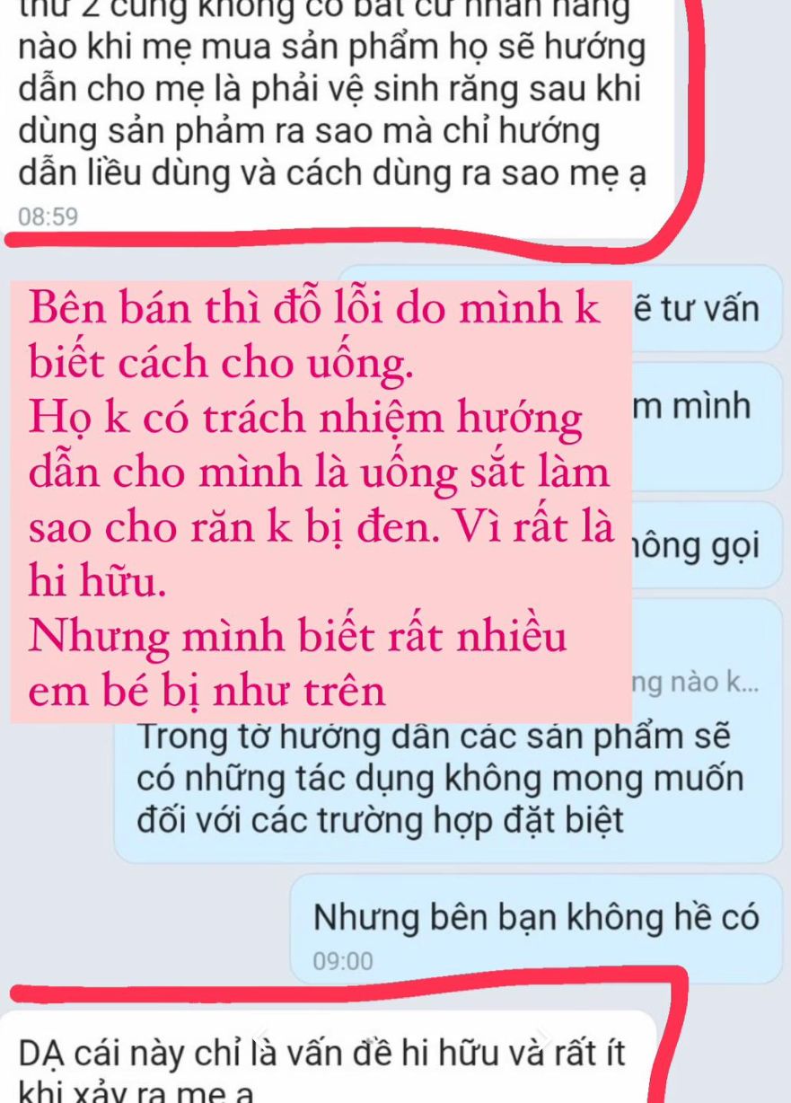 Nghe bác sĩ TikTok cho uống thứ này nghi gây hại răng của con, mẹ bỉm chất vấn 