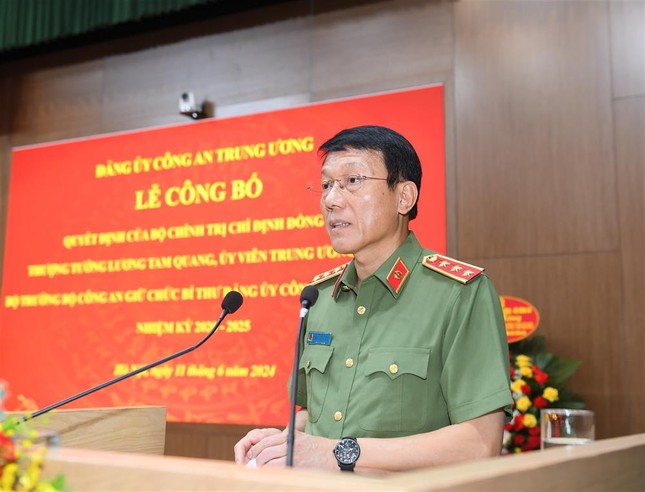 Bộ Chính trị chỉ định Bí thư Đảng ủy Công an Trung ương- Ảnh 3.