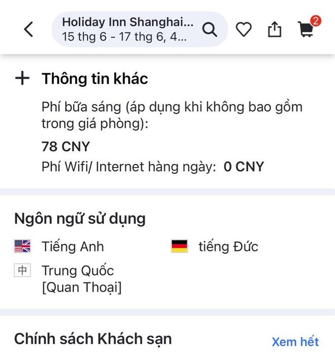 Khách Việt bối rối khi nhận phòng ở Trung Quốc: 