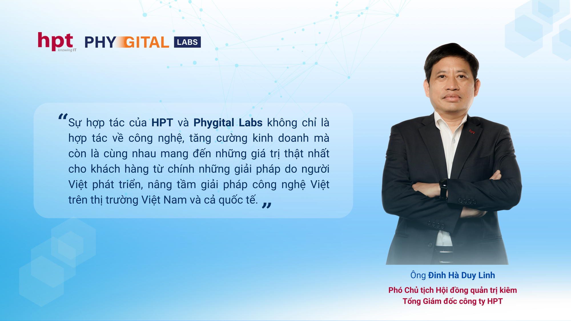 HPT và Phygital Labs: Hợp tác phát triển ứng dụng công nghệ vật lý số- Ảnh 1.