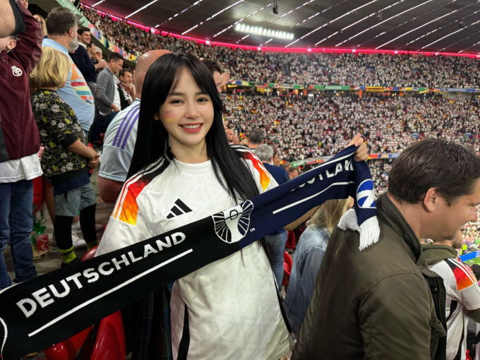 Gặp gỡ gái xinh Việt Nam chi 200 triệu đi xem Euro 2024: Fan tuyển Đức từ năm 9 tuổi, mong “cỗ xe tăng” lên ngôi vô địch- Ảnh 2.