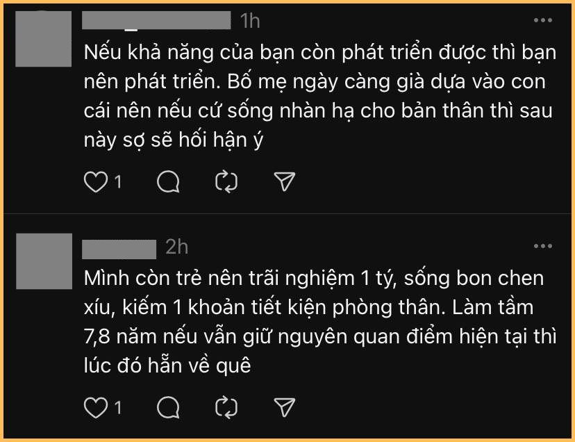 Thắc mắc thổi bùng tranh cãi: “Đi du học xong về nước làm việc, lương không cao vẫn hài lòng thì có sai không?”- Ảnh 5.