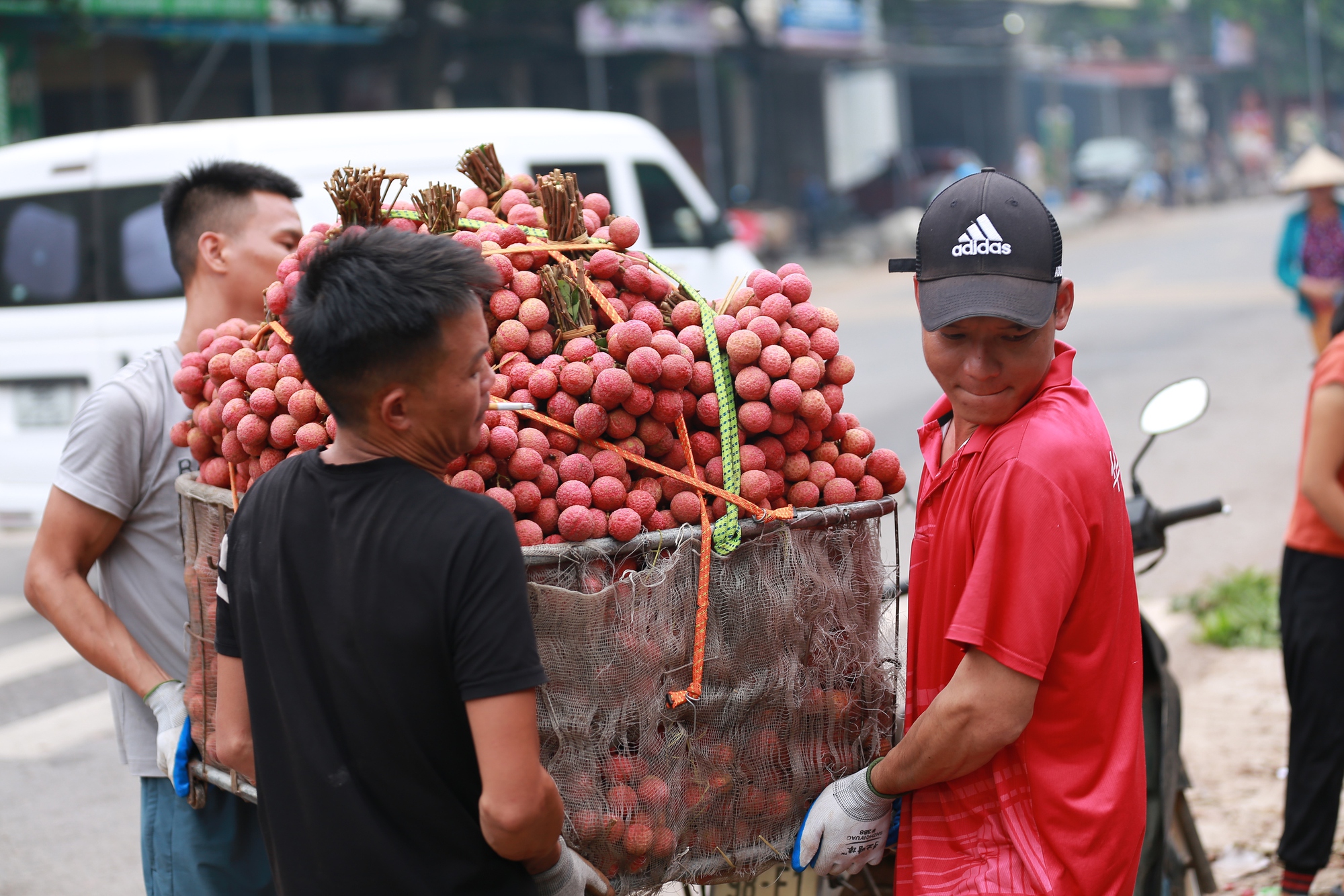 Bắc Giang: Người dân phấn khởi vì giá vải thiều cao chưa từng có, gần 100.000 đồng/kg- Ảnh 6.