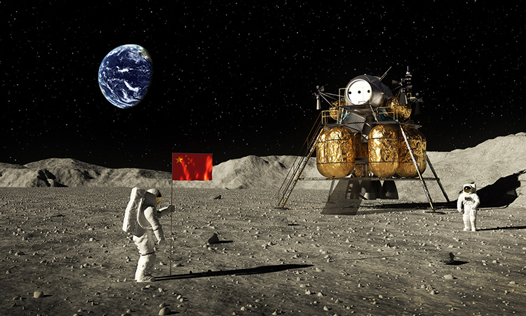 Trung Quốc giấu bí mật gì trong lá cờ cắm trên Mặt trăng mà khiến các nhà khoa học trầm trồ?- Ảnh 1.
