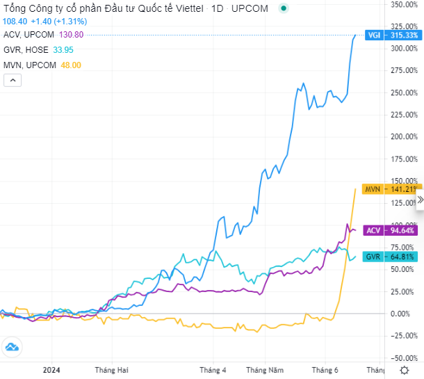 Điểm chung thú vị giữa VinFast và những siêu cổ phiếu do nhà nước sở hữu tăng bằng lần kể từ đầu năm như Viettel Global, VIMC hay ACV- Ảnh 1.