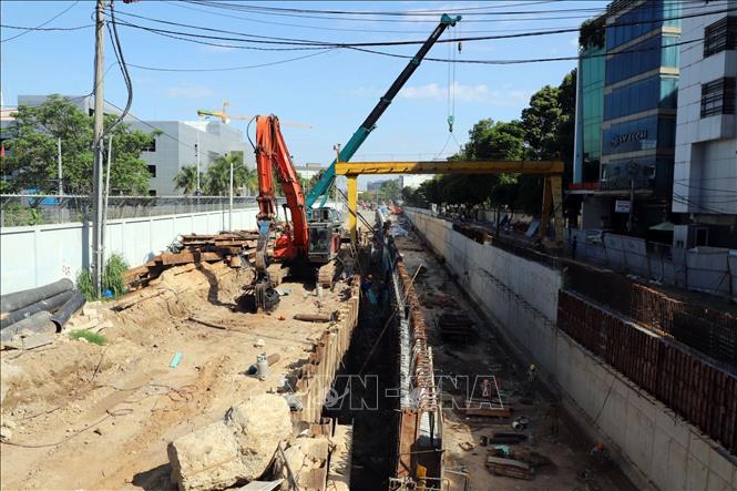 Tăng tốc thi công dự án giao thông ở cửa ngõ sân bay Tân Sơn Nhất- Ảnh 1.