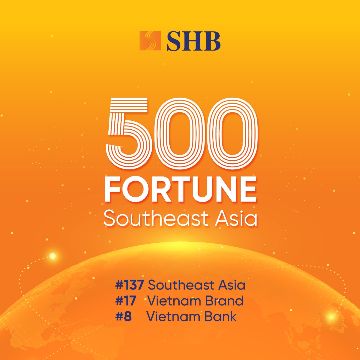 Fortune SEA 500 'gọi tên' SHB, thương hiệu vươn tầm quốc tế- Ảnh 1.