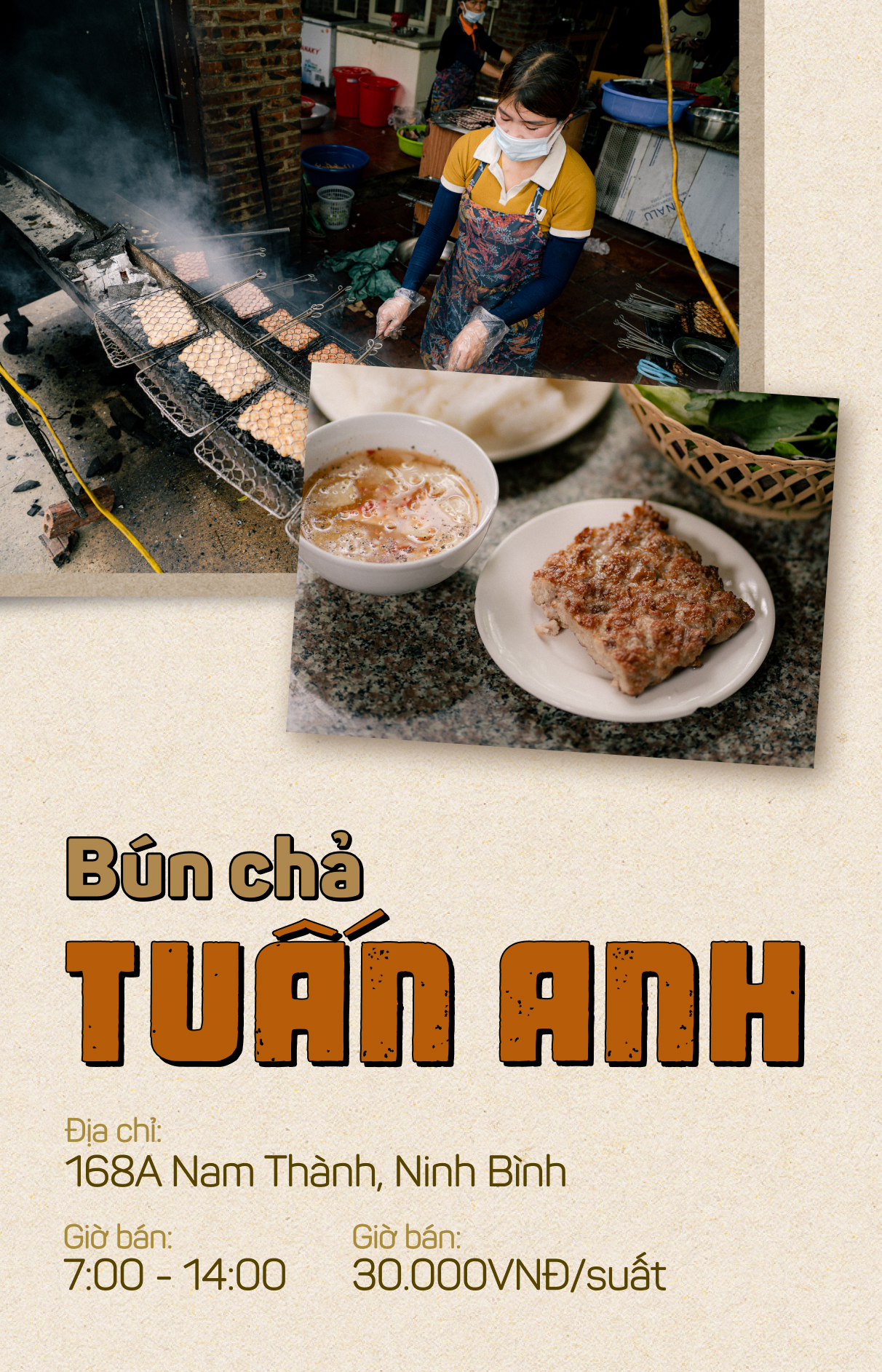 Ăn gì ở Ninh Bình? Ghé hàng miến lươn nức tiếng tuổi đời hơn nửa thế kỷ, thưởng thức bún chả vuông tại quán ngày bán 