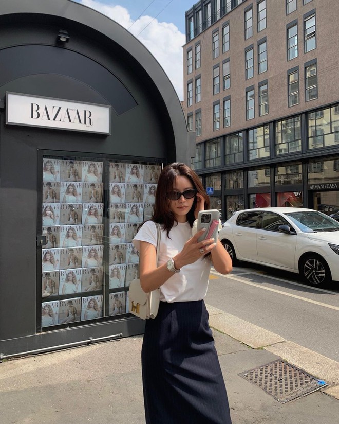 Blogger Hàn sống ở Paris: Nổi tiếng với style thanh lịch như gái Pháp lại sành điệu chuẩn xứ Kim Chi- Ảnh 2.