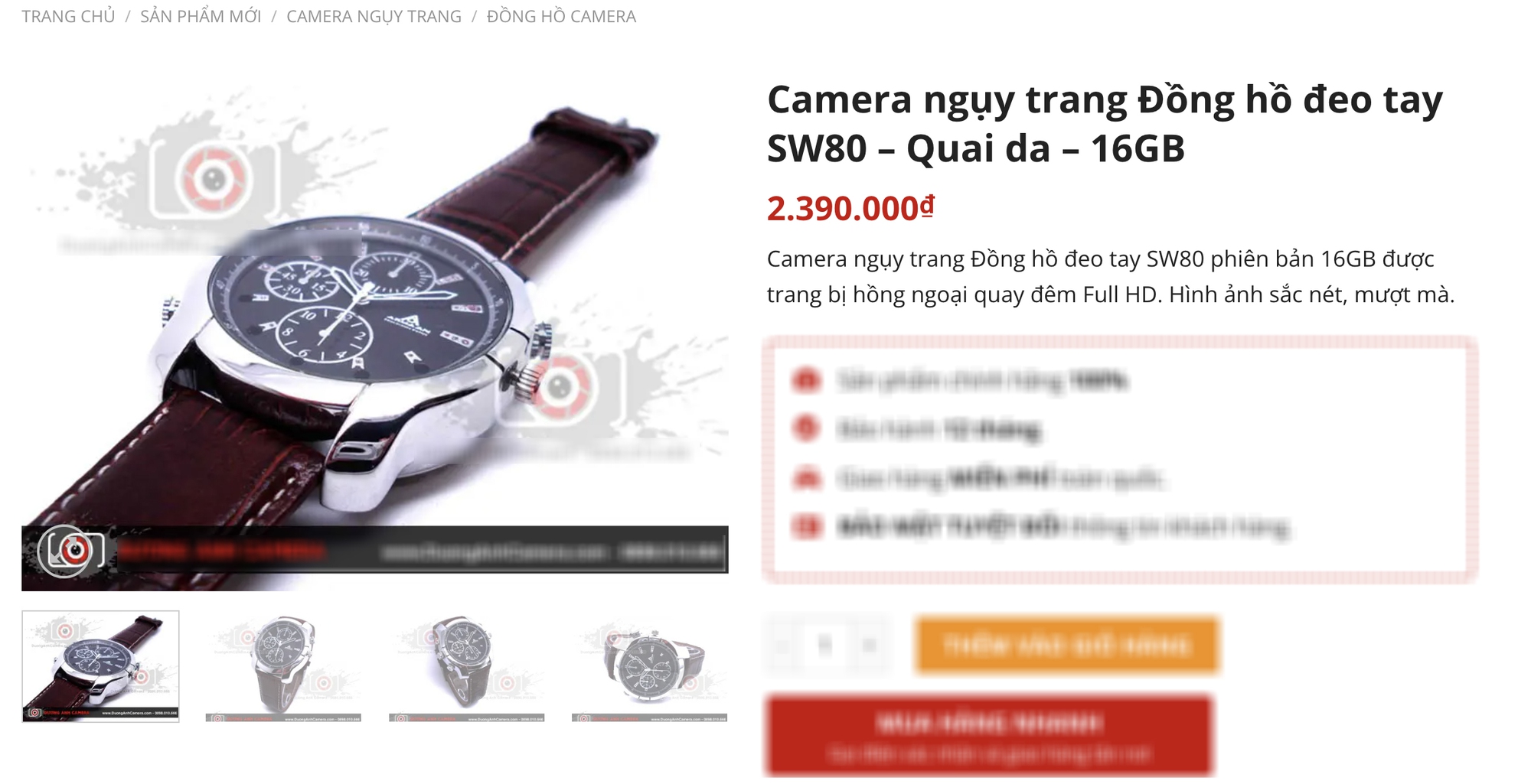 Đồng hồ giả camera quay lén Châu Bùi được bán tràn lan, nhận diện những mẫu đồng hồ phải đặc biệt cảnh giác!- Ảnh 7.