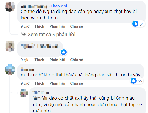 Miếng thịt vịt màu xanh đỏ khiến dân mạng tranh cãi: Người bảo 