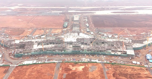 Bộ Giao thông 'thúc' tiến độ dự án gần 6.400 tỷ ở sân bay Long Thành- Ảnh 1.