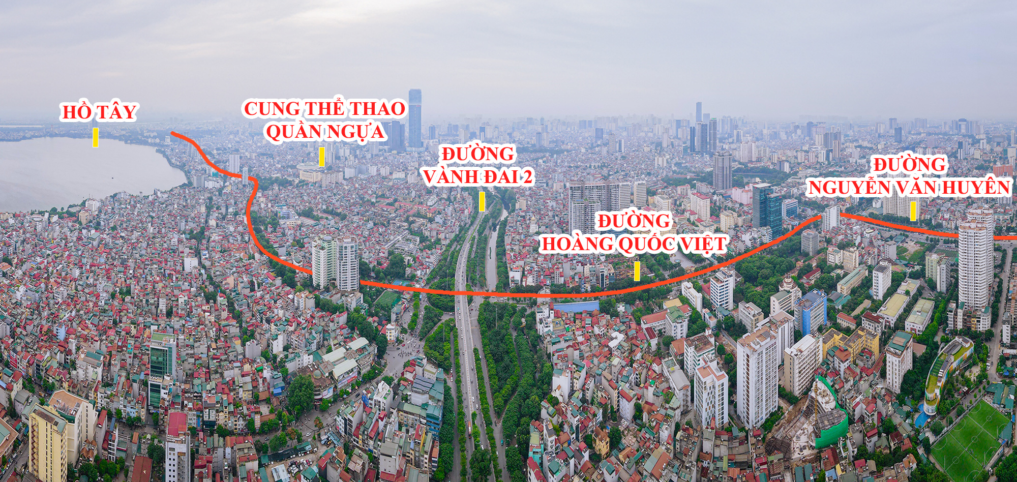 Toàn cảnh dự án đường sắt đô thị hơn 35.000 tỷ nối hàng loạt khu đô thị như Nam Thăng Long, Tây Hồ Tây đến trung tâm phố cổ Hà Nội- Ảnh 2.