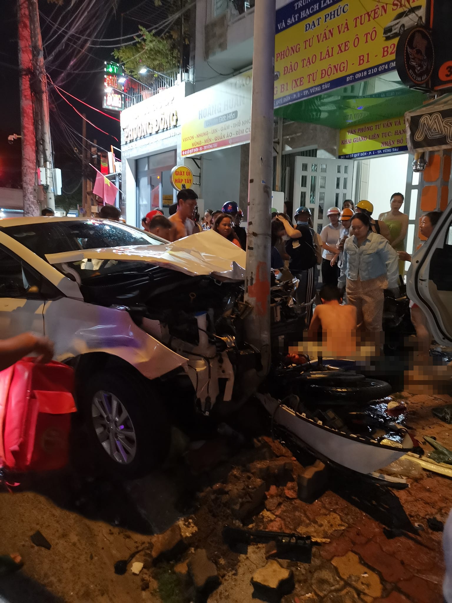 Tai nạn giao thông kinh hoàng Vũng Tàu : 2 Người tử vong- Ảnh 1.