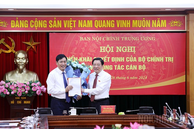 Bí thư Tỉnh ủy Sơn La làm Phó trưởng Ban Nội chính Trung ương- Ảnh 1.