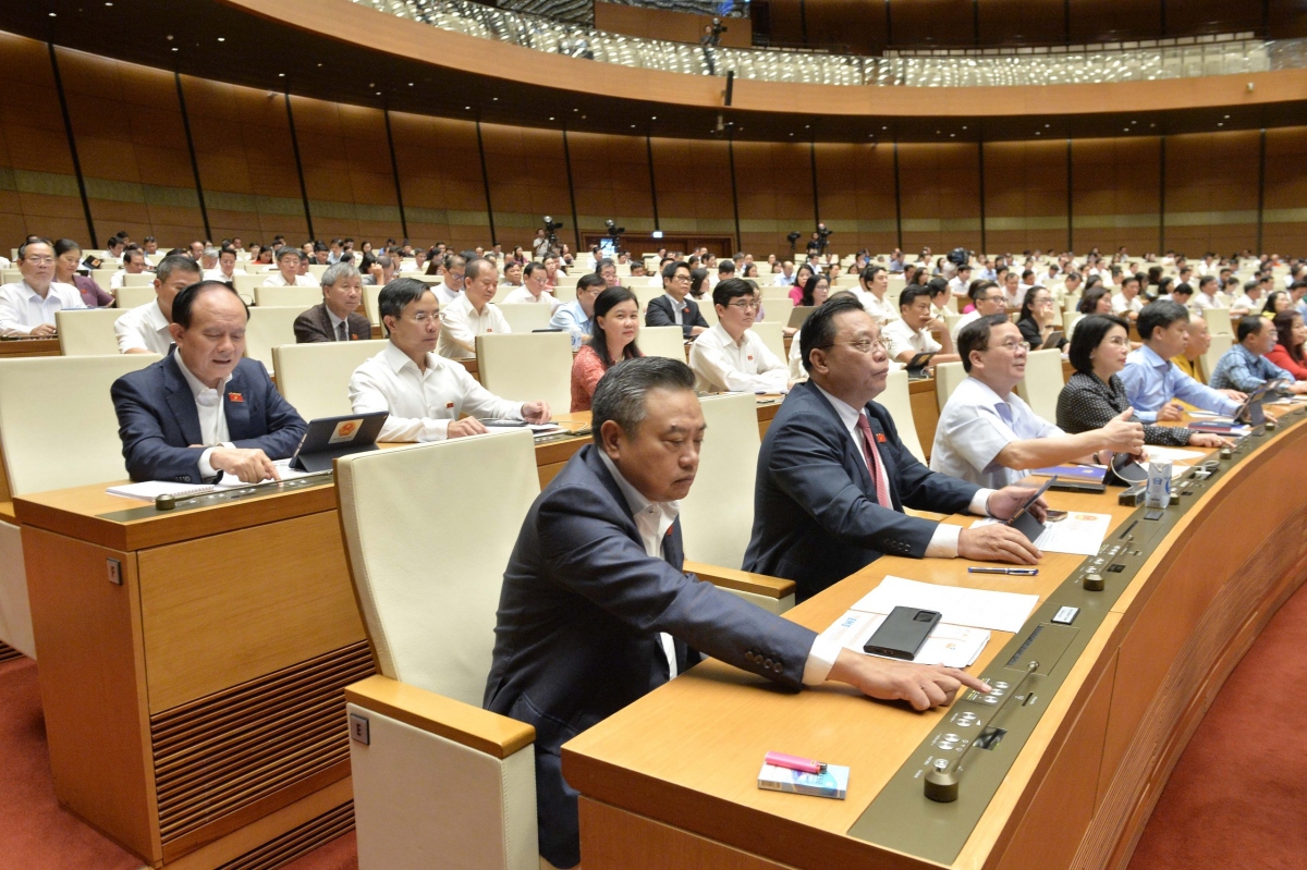 Quốc hội thông qua Luật Thủ đô (sửa đổi), bổ sung thẩm quyền của UBND phường- Ảnh 2.