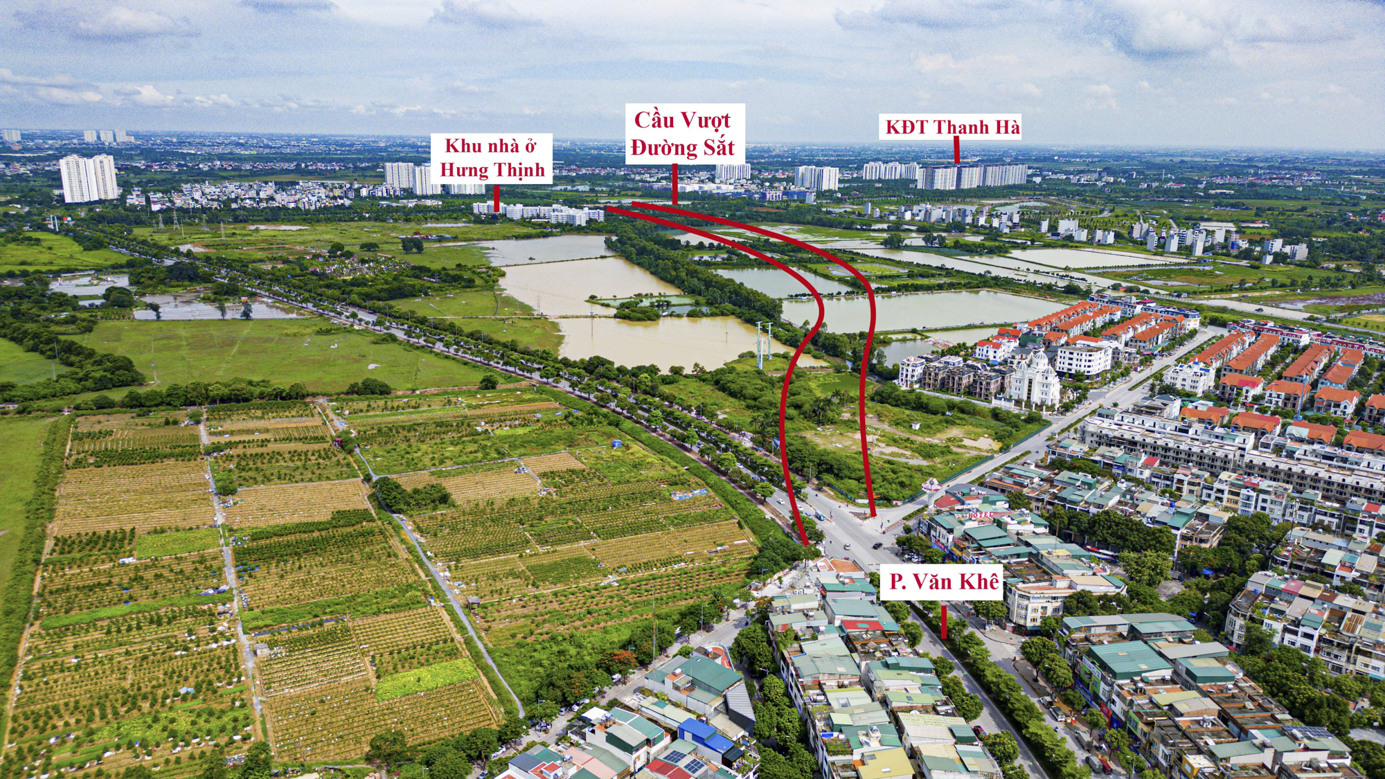 Hà Nội: Toàn cảnh khu vực sắp được đầu tư 5.600 tỷ để làm đường vành đai, dự kiến được kết nối với một cây cầu trị giá 11.000 tỷ- Ảnh 3.