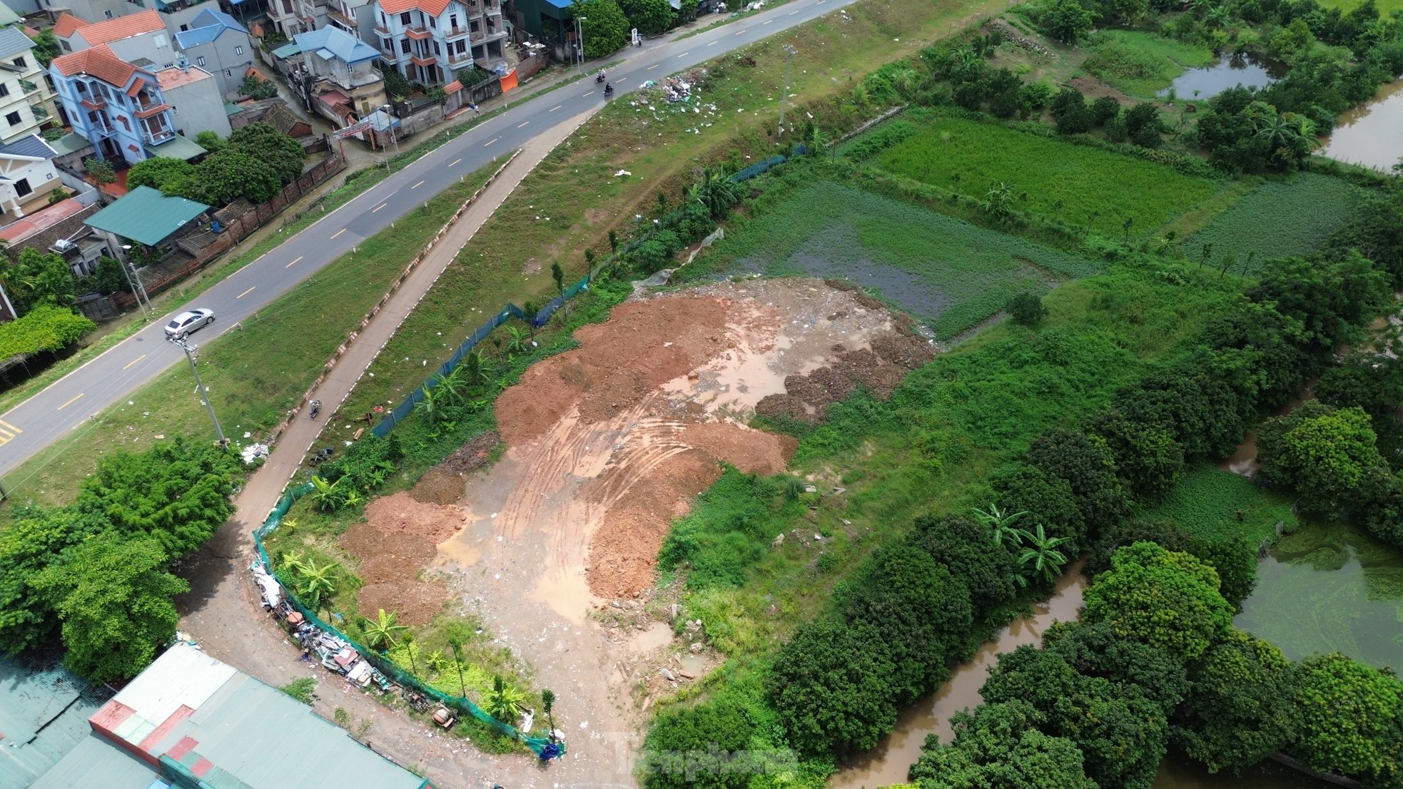 Ngang nhiên san lấp đất nông nghiệp tại huyện Quốc Oai- Ảnh 6.