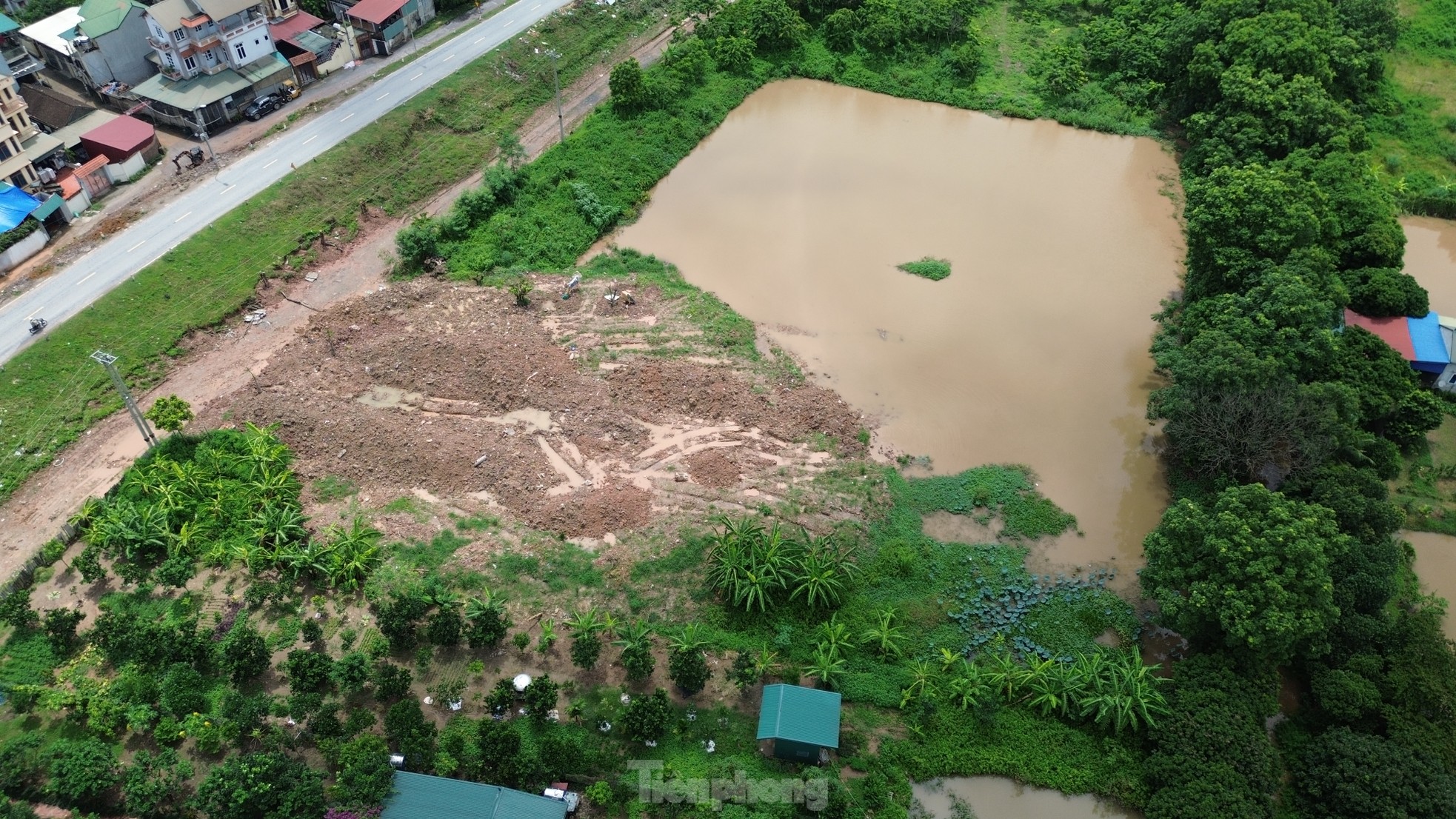 Ngang nhiên san lấp đất nông nghiệp tại huyện Quốc Oai- Ảnh 5.