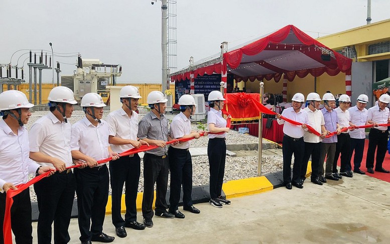 Đóng điện hoàn thành công trình đường dây và TBA 110kV Kiến Thụy, Hải Phòng- Ảnh 4.