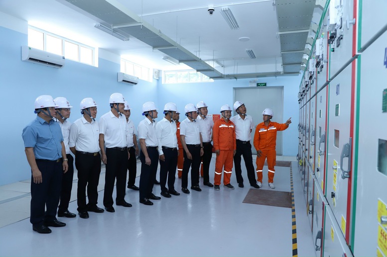Đóng điện hoàn thành công trình đường dây và TBA 110kV Kiến Thụy, Hải Phòng- Ảnh 6.