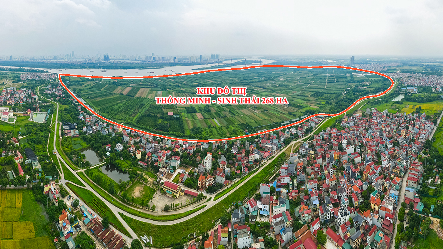 Siêu dự án 33.000 tỷ đồng ở một huyện cách trung tâm Hà Nội 18 km: Vingroup và liên danh muốn tham gia- Ảnh 1.