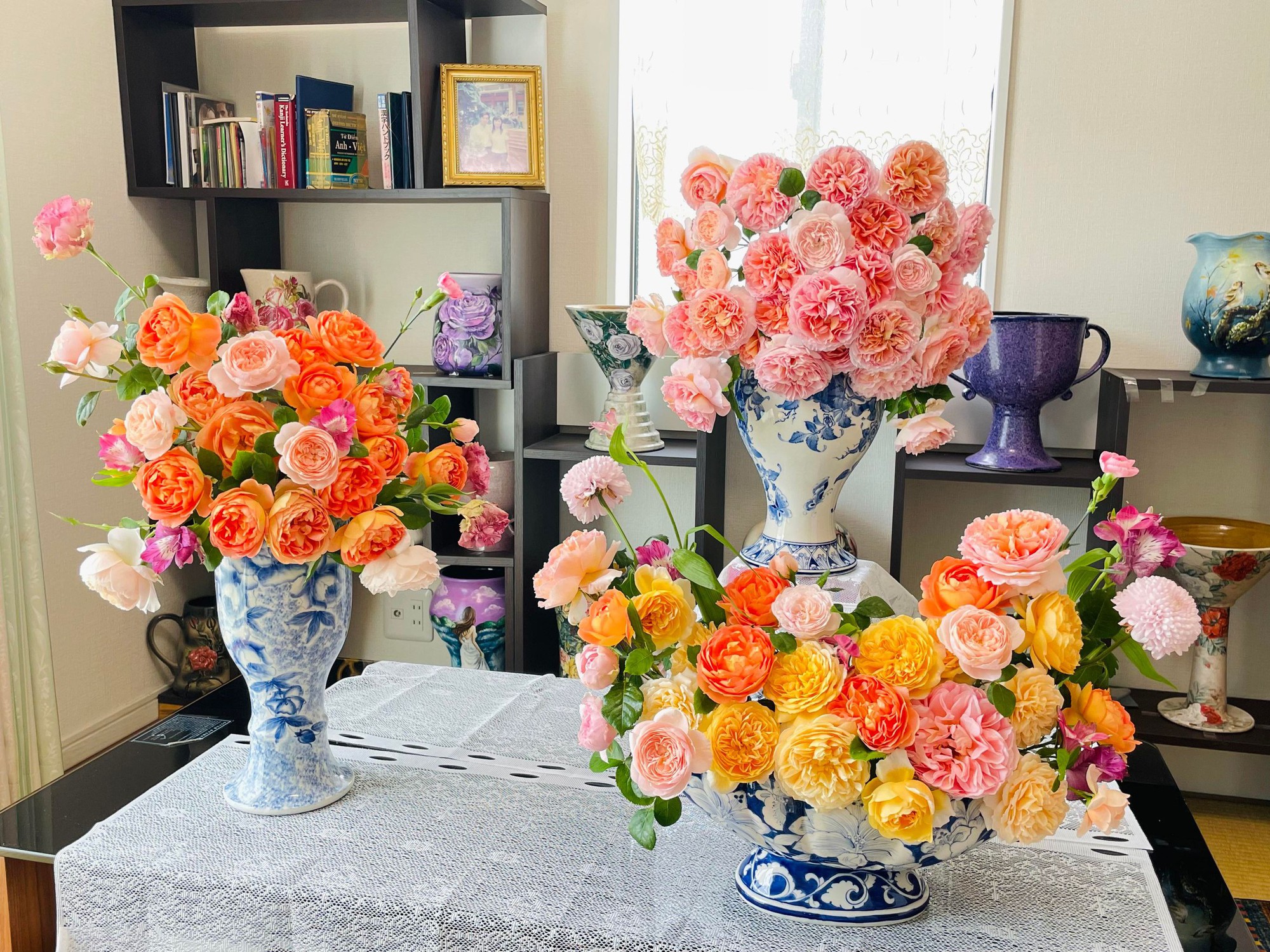 Ngôi nhà lúc nào cũng thơm nức mùi hoa vì có vườn hồng hơn 80 loại của mẹ Việt ở Nhật- Ảnh 24.