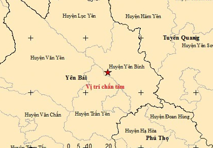 Động đất ở Yên Bái- Ảnh 1. Động đất ở Yên Bái- Ảnh 1.