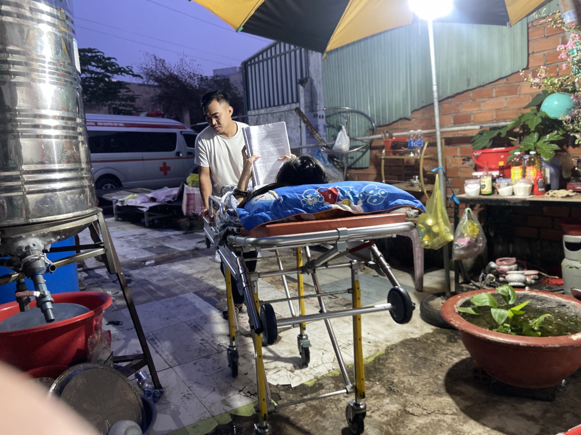 Thí sinh đặc biệt nhất kỳ thi vào lớp 10 tại TP.HCM năm 2024- Ảnh 2. Thí sinh đặc biệt nhất kỳ thi vào lớp 10 tại TP.HCM năm 2024- Ảnh 2.