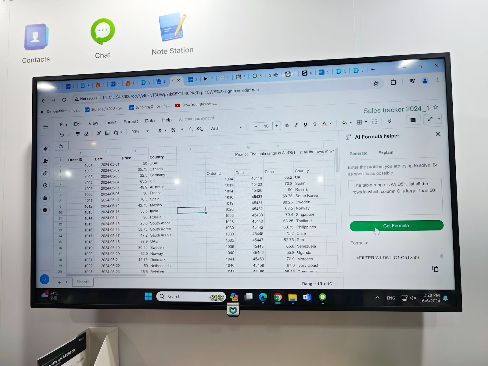 Gói Office với bộ công cụ AI siêu 'đỉnh' từ Synology: Tạo slide thuyết trình, tính toán Excel, chuyển voice thành văn bản… trong một nốt nhạc- Ảnh 2.