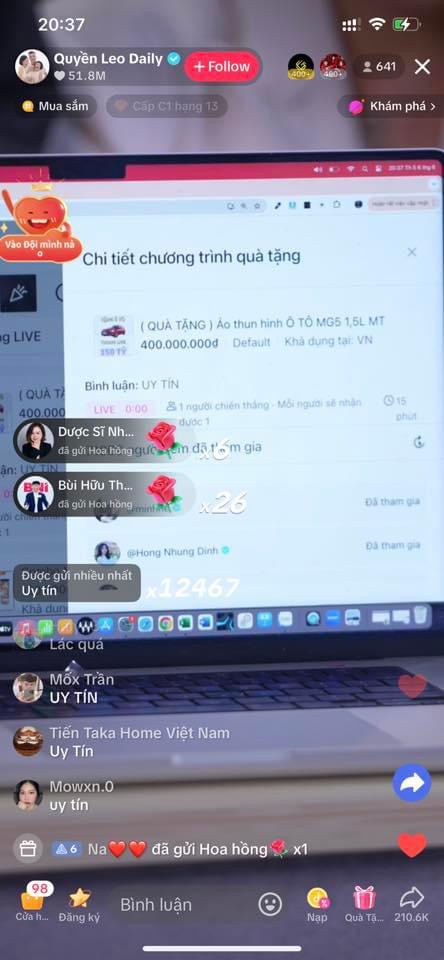 Phiên livestream kỷ lục nhưng “bất ổn” của Hà Linh, từ hơn 300K mắt xem bỗng chỉ còn hơn 1K, thực hư thế nào?- Ảnh 6.